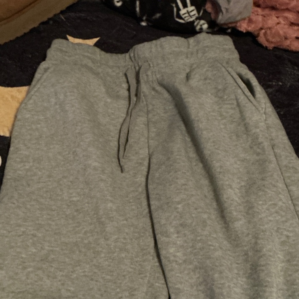 Cozy Gray Kids Joggers